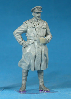 Copper State Models F35-001 Officier de division de véhicules blindés britanniques en pause thé 1/35 – image 2