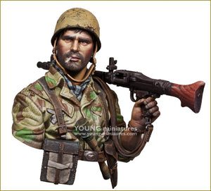 Young Miniatures YM1892 WWII German Paratroopers 1/10 – immagine 2