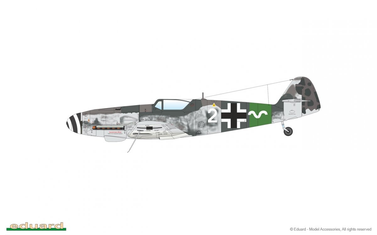 Eduard 82119 Bf 109G-10 Mtt Regensburg 1/48 – zdjęcie 7