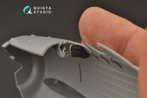Quinta Studio QD32104 Fiat CR.42 3D-Printed &amp;amp; colored Interior on decal paper (ICM) 1/32 – image 4