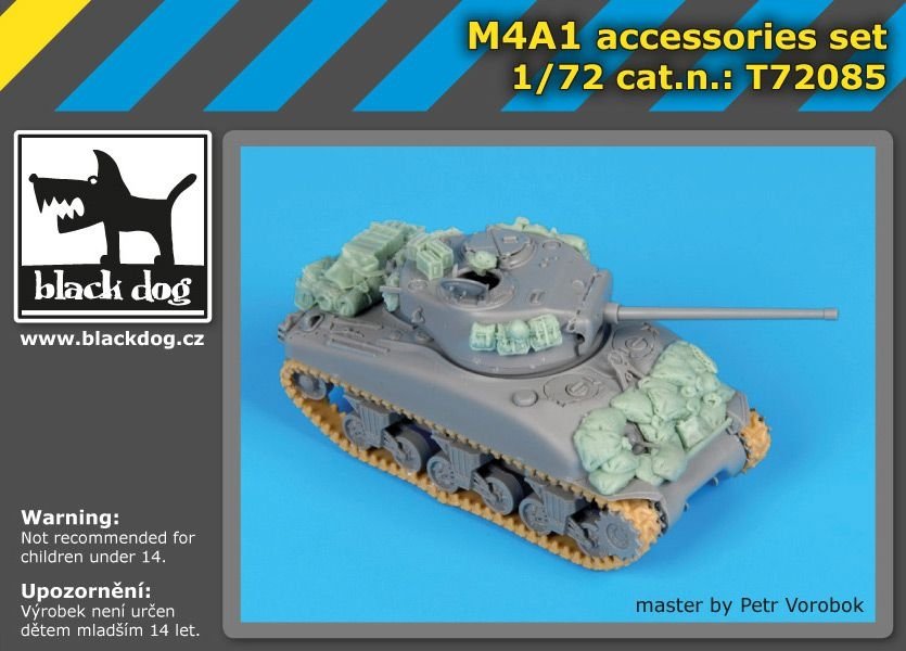 Black Dog T72085 M4A1 accessories set for Dragon 1/72 – zdjęcie 2