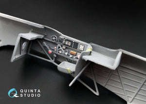 Quinta Studio QD48004 Yak-1B (late production) 3D-Printed &amp;amp; colored Interior on decal pape (for all kits) 1/48 – image 12