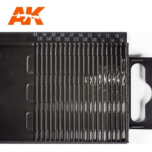 AK Interactive AK9015 MICROBOX HSS DRILL BITS (0.3 -1.6) – Bild 2