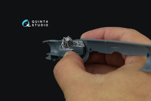 Quinta Studio QD72109 MiG-21PFM Gray panels 3D-Printed &amp;amp; colored Interior on decal paper (Eduard) 1/72 – image 8