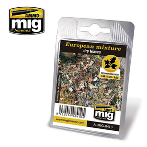 AMMO of Mig Jimenez 8410 EUROPEAN MIXTURE - DRY LEAVES
