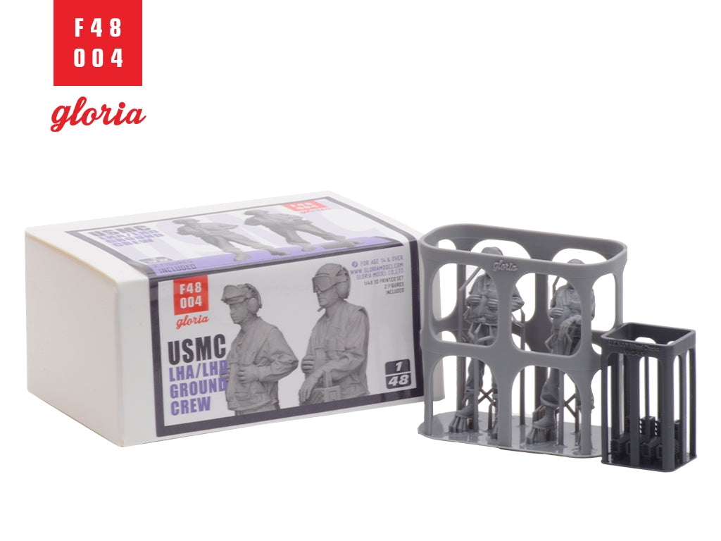 Gloria F48004 USMC LHA/LHD Ground Crew 2 figures 1/48 – image 3