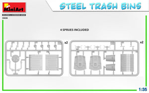 Miniart 35636 STEEL TRASH BINS 1/35 – image 3