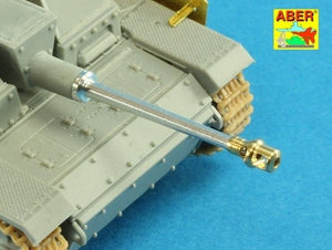 Aber 72L-53 German StuK.40 L/48 7.5 cm Barrel early model muzzle brake for StuG. III Ausf.F/8 and StuG. III Ausf.G early 1/72 – image 5