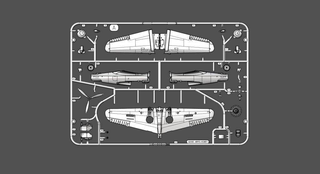 Arma Hobby 70082 Curtiss P-36C 1/72