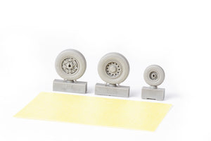 Eduard 648923 A-10C wheels Academy 1/48 – zdjęcie 4