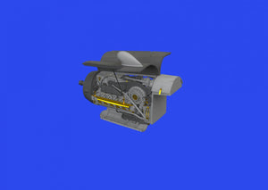 Eduard 648902 Bf 109K-4 engine EDUARD 1/48 – zdjęcie 3