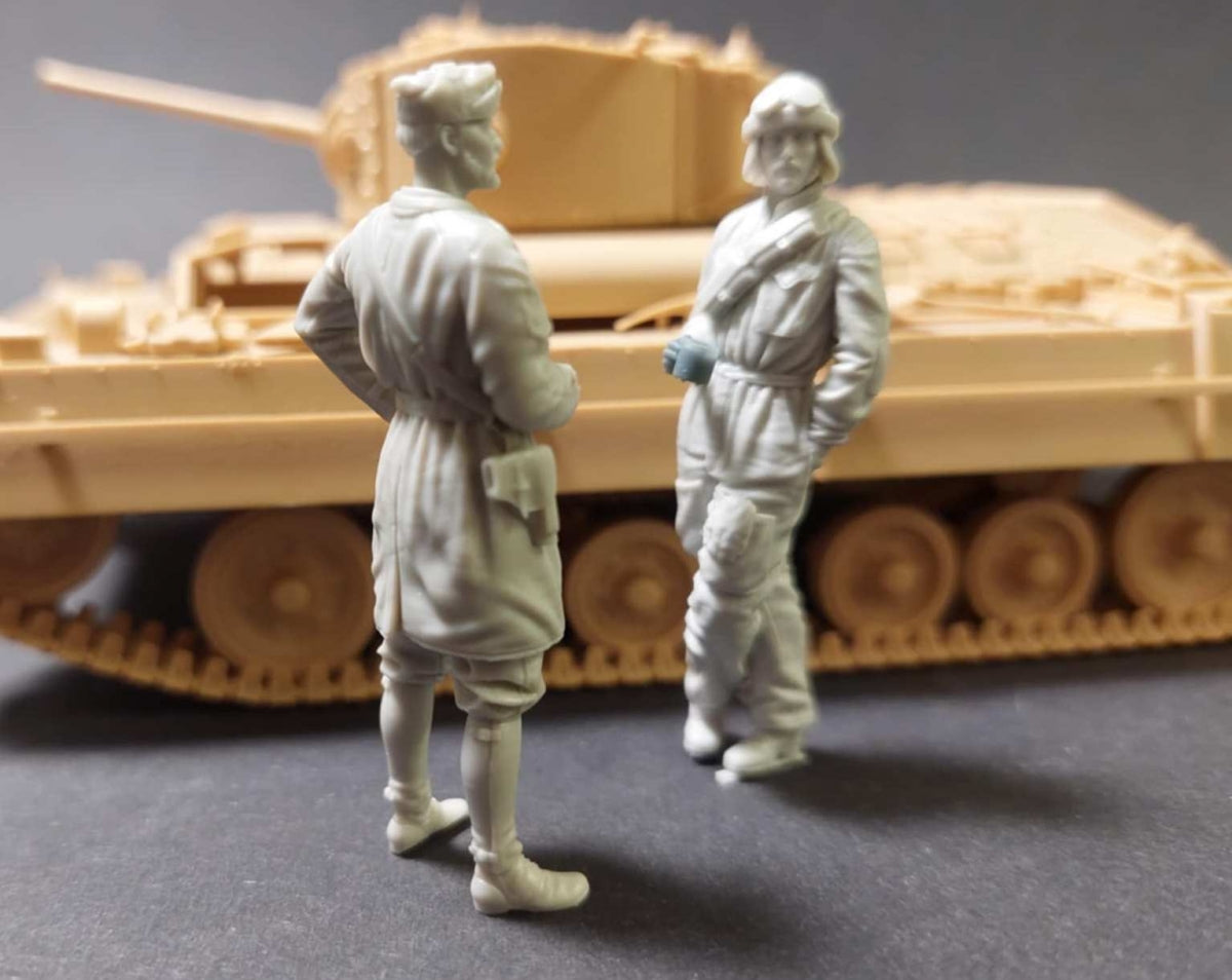 Panzer Art FI35-256 Italian tankers set 1/35 – image 2