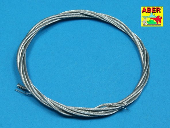 Aber TCS13 Stainless Steel Towing Cables 1.3mm, 1m long