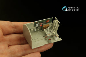 Quinta Studio QD32148 P-47D Thunderbolt Bubbletop Early 3D-Printed &amp;amp; coloured Interior on decal paper (Trumpeter) 1/32 – zdjęcie 5
