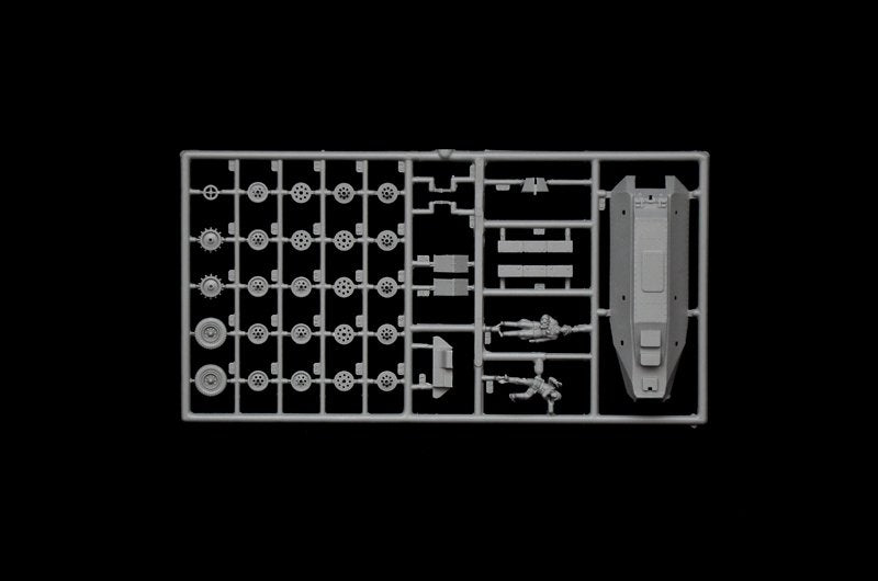 Italeri 7077 Sd.Kfz. 251/8 AMBULANCE 1/72 – immagine 8