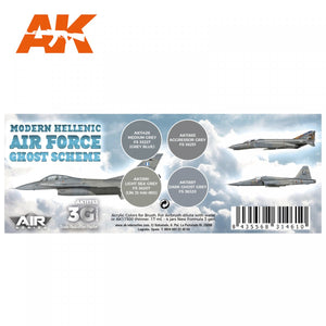 AK Interactive AK11753 IMODERN HELLENIC AIR FORCE GHOST SCHEME 4x17 ml – image 2