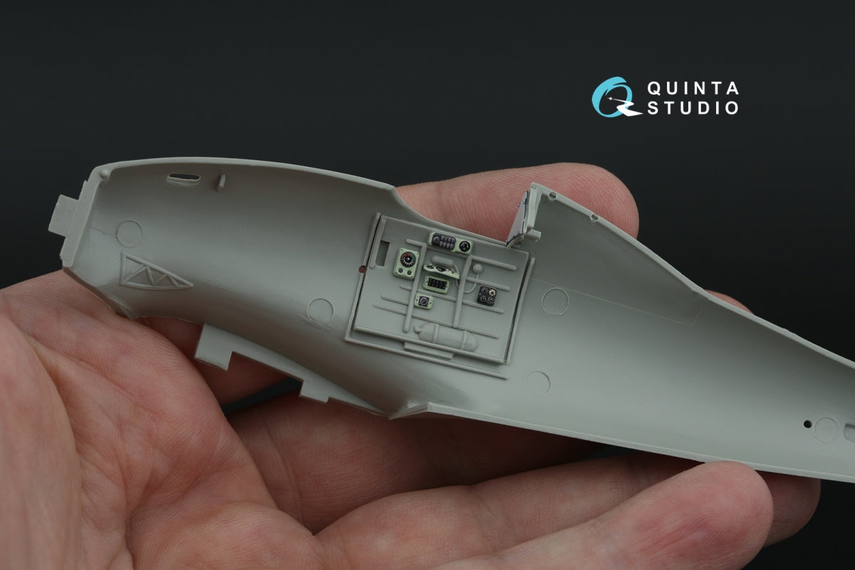Quinta Studio QD48466 Macchi MC.200 Saetta (Early) 3D-Printed colored Interior on decal paper (Italeri) 1/48 – image 10