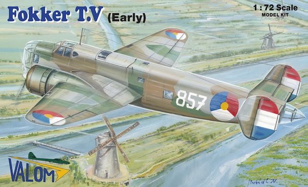 Valom 72103 Fokker TV (Early) 1/72