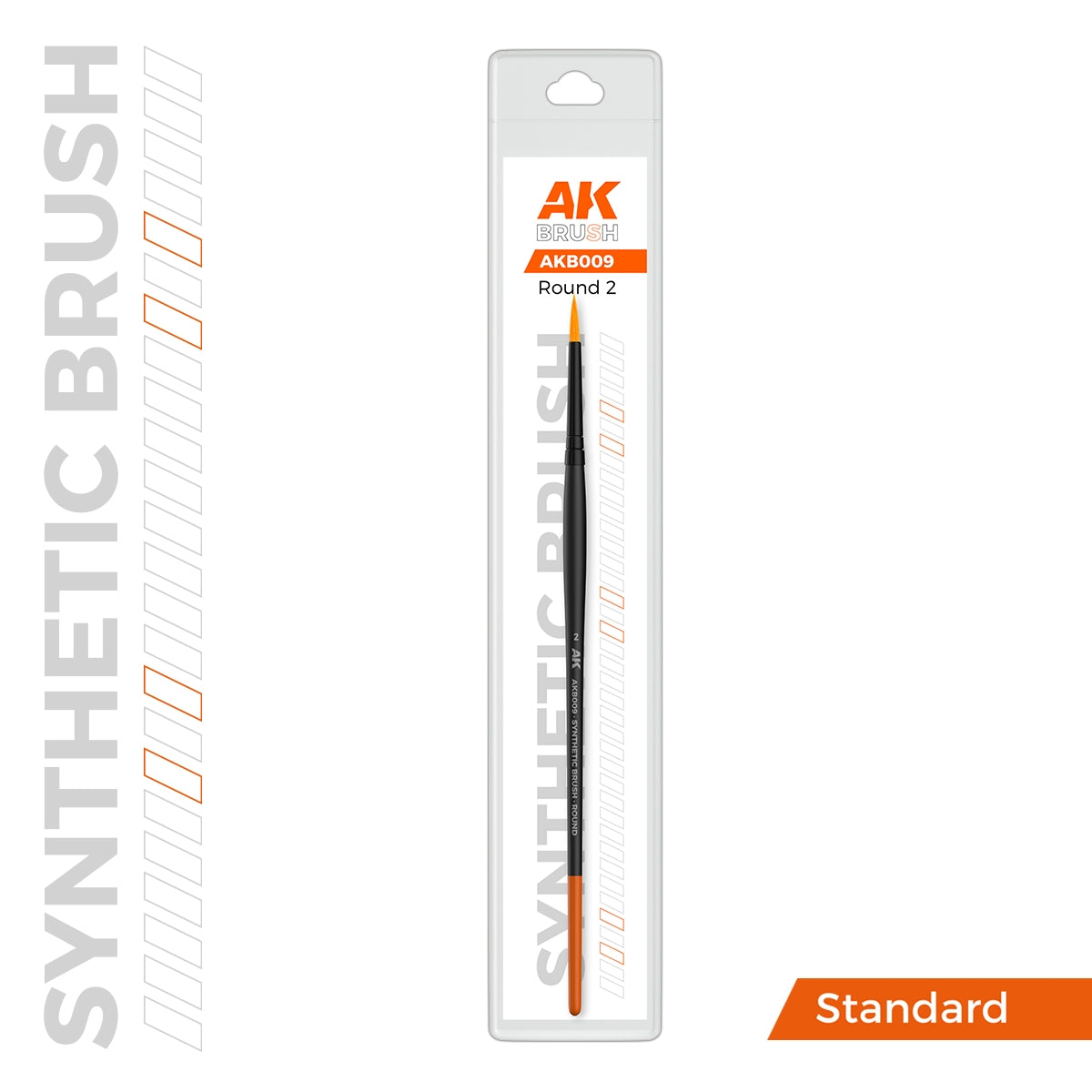 AK Interactive AKB009 AK SYNTHETIC BRUSH – ROUND 2 – Bild 3