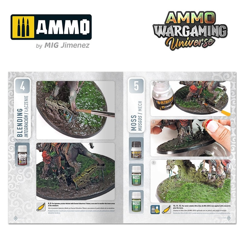 Ammo of Mig 6928 AMMO WARGAMING UNIVERSE Book 09 - Foul Swamps (English, Castellano, Polski) – zdjęcie 4