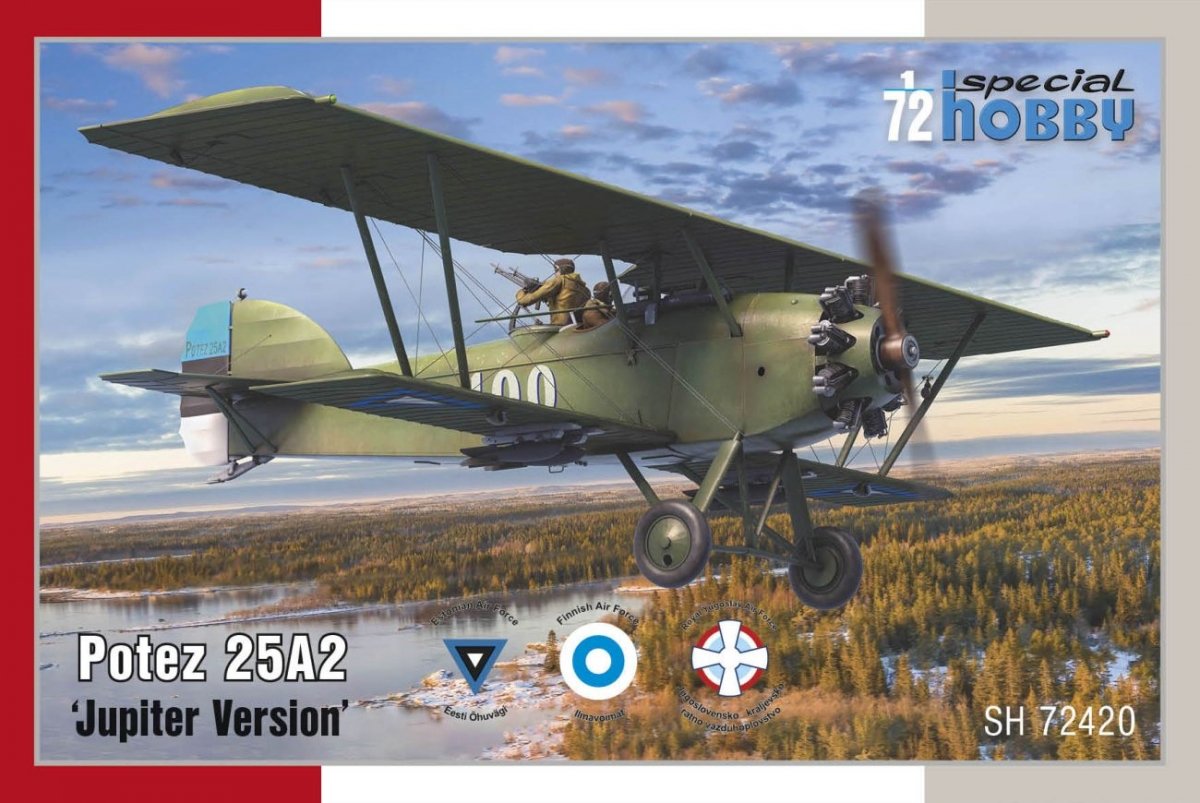Special Hobby 72420 Potez 25A2 &amp;quot;Jupiter Version&amp;quot; 1/72