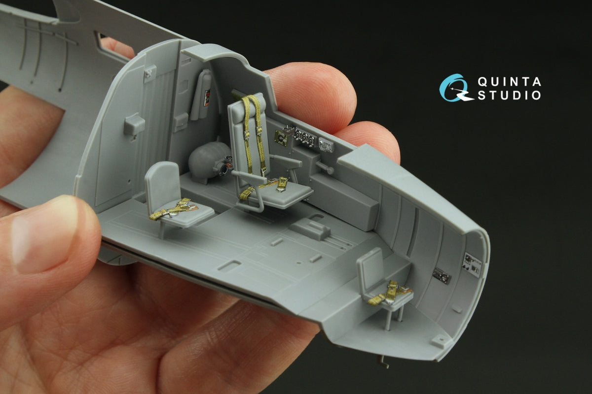 Quinta Studio QD48494 B-26B/C Marauder 3D-Printed colored Interior on decal paper (ICM) 1/48 – image 10