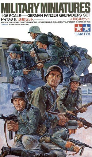Tamiya 35061 German Panzer Grenadiers 1/35