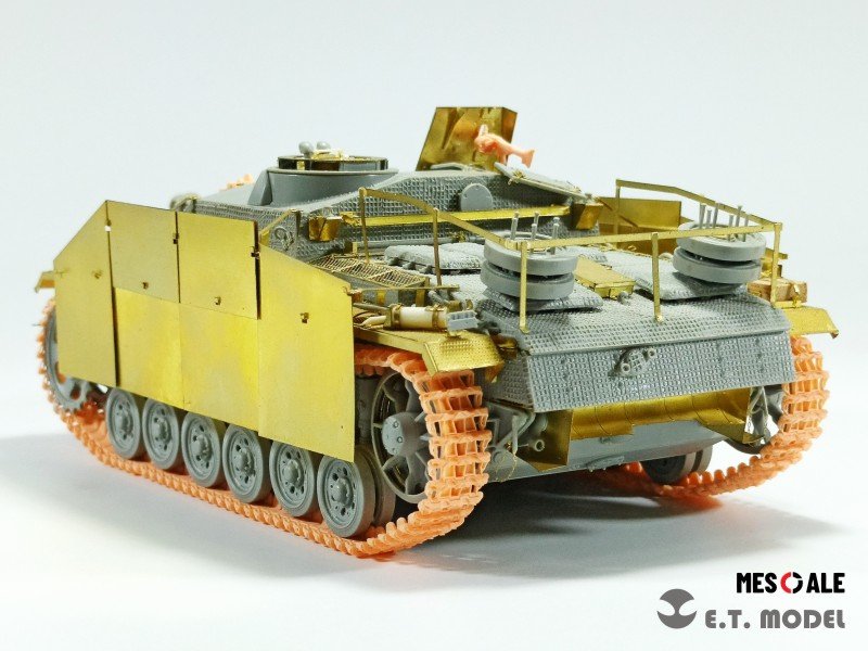 ET Model P35-014 WWII German Pz.Kpfw.III/IV Late Version（Type 6A）Workable Track ( 3D Printed ) 1/35 – image 4