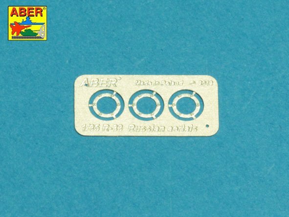 Aber R-43 Set of aerials R-113 for Russian Tanks like: T-54; T-55 and other AVF 1/35 – zdjęcie 4