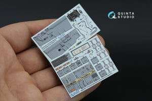 Quinta Studio QD32246 F-104A 3D-Printed &amp;amp; coloured Interior on decal paper (Italeri) 1/32 – zdjęcie 3