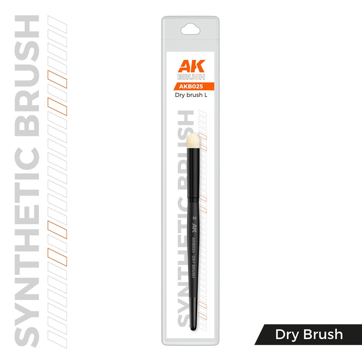 AK Interactive AKB025 AK SYNTHETIC DRY BRUSH – L – zdjęcie 3
