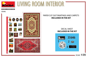 MiniArt 35646 LIVING ROOM INTERIOR 1/35 – image 3