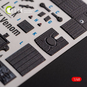 KELIK K48107 UH-1Y &amp;quot;Venom&amp;quot; - interior 3D decals for Zimi Model/KittyHawk kit 1/48 – zdjęcie 5