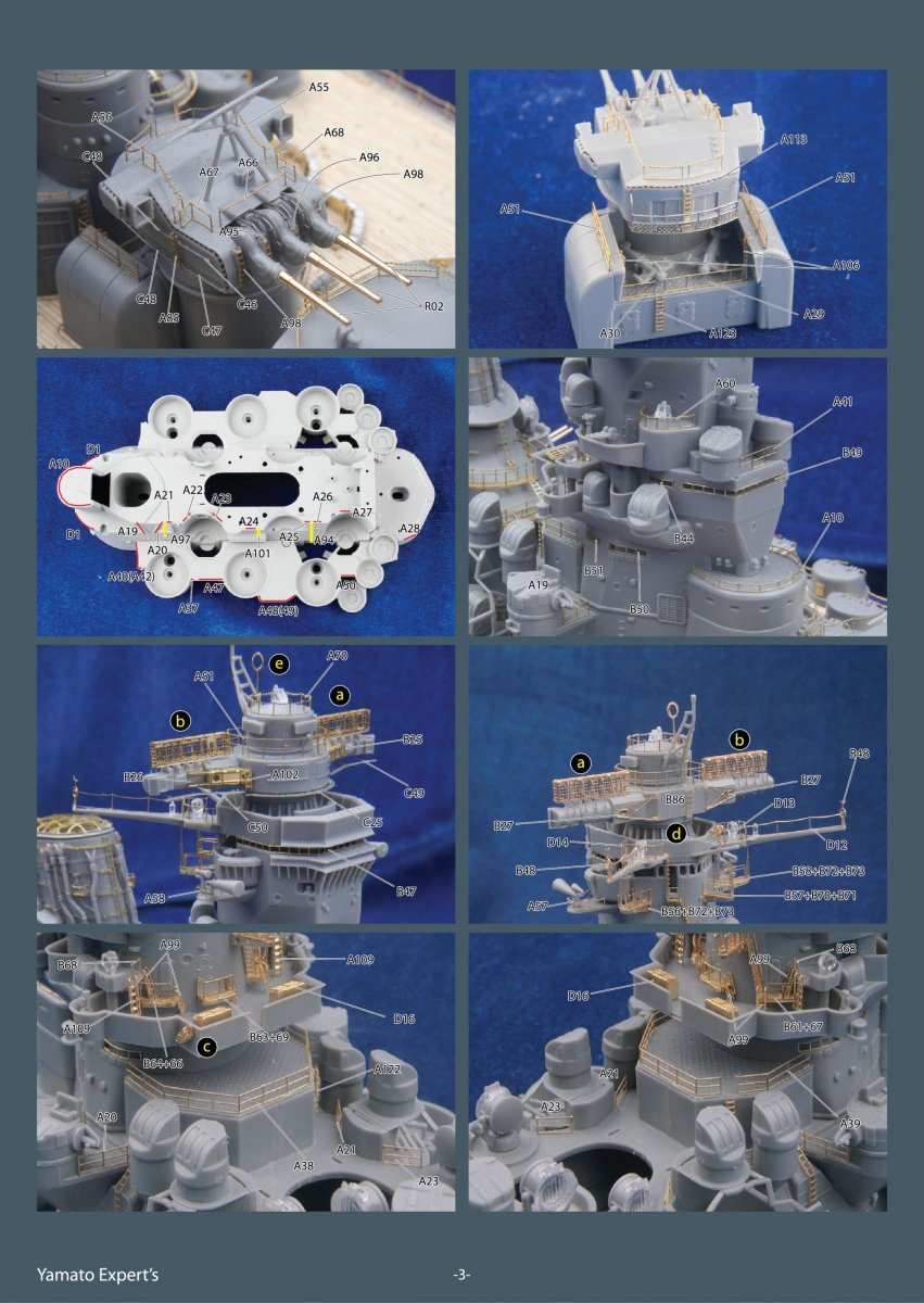MK1 Design MD-35024 New Yamato Super Detail 1/350 – zdjęcie 10