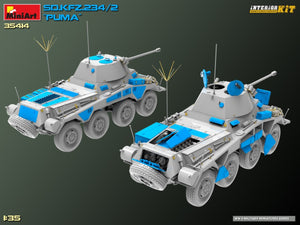 MiniArt 35414 Sd.Kfz. 234/2 PUMA. INTERIOR KIT 1/35 – zdjęcie 5