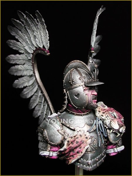 Young Miniatures YH1831 Polish Winged Hussar 17th Centry 1/10 – zdjęcie 9