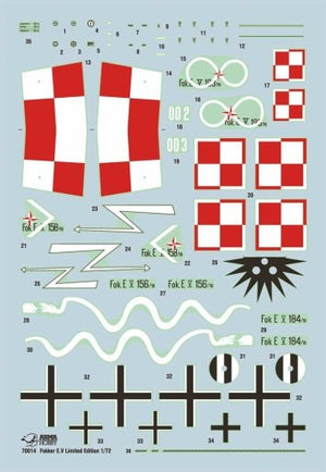 Arma Hobby 70014 Fokker E.V - Lozenge - Limited Edition 1/72 – zdjęcie 5