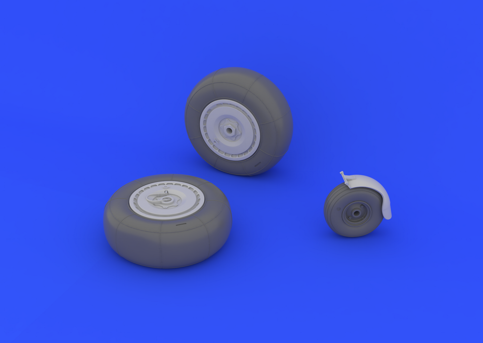 Eduard 632024 Ju 88 wheels late 1/32 (Revell) – zdjęcie 4
