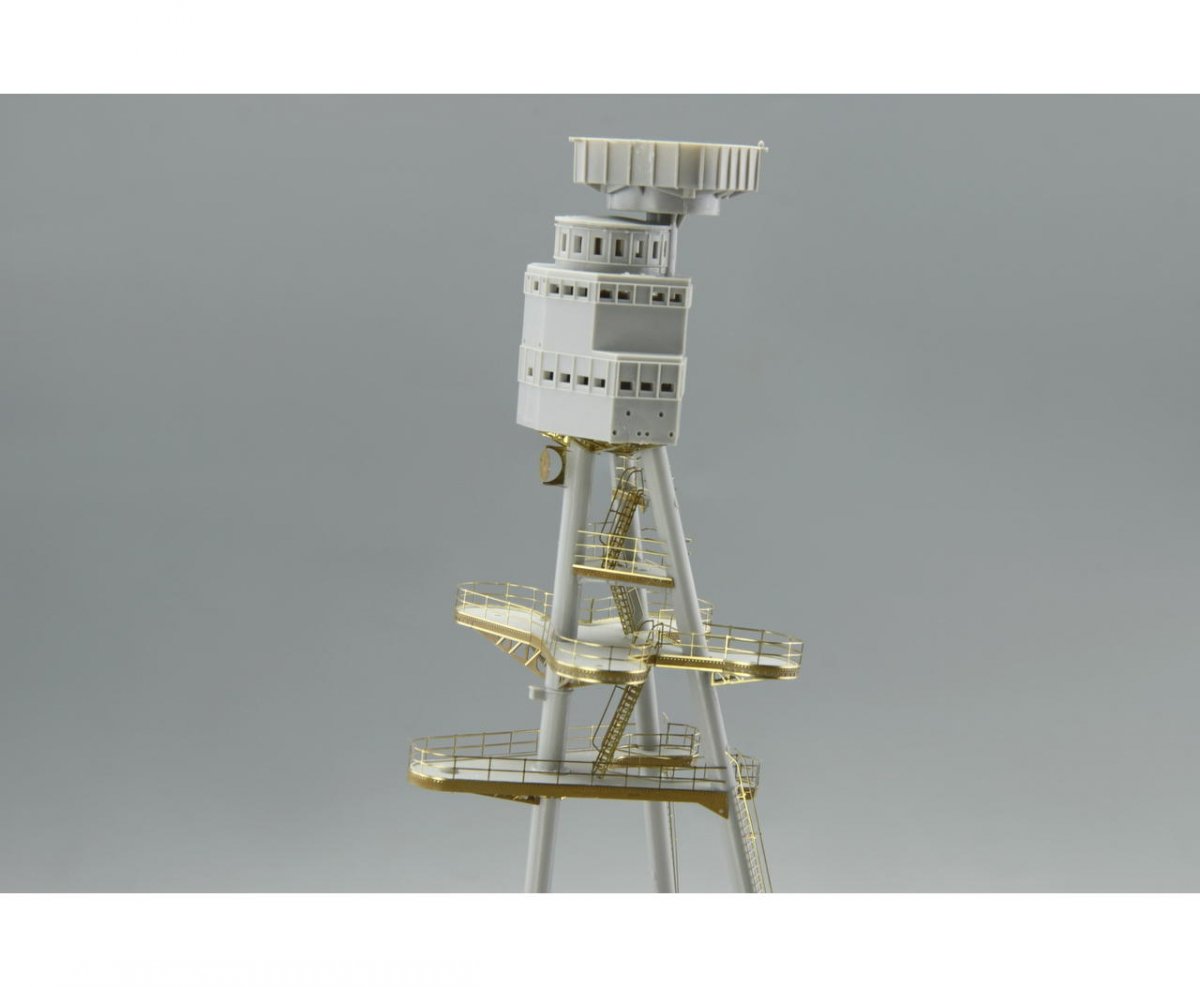 Eduard 53110 USS Arizona part 4 - main top TRUMPETER 1/200 – zdjęcie 2