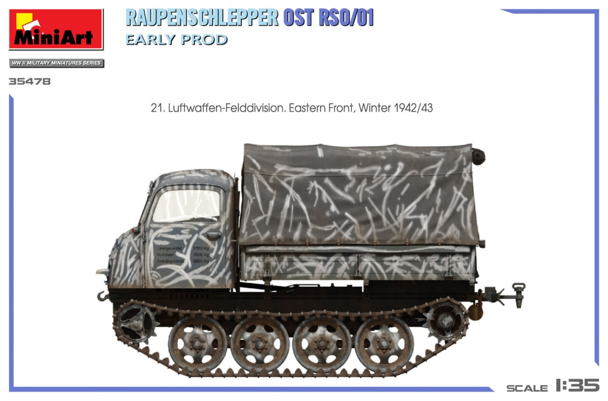Miniart 35478 RAUPENSCHLEPPER OST RSO/01. EARLY PROD 1/35 – image 9