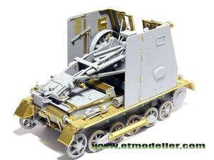 E.T. Model E35-007 WWII German Pz.Kpfw.I Ausf.B 15cm &amp;quot;BISON&amp;quot; (For DRAGON 6259) 1/35 – zdjęcie 7