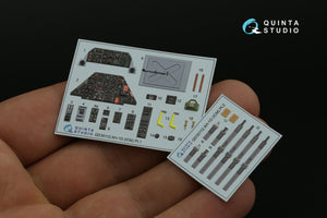 Quinta Studio QD35112 AH-1G Cobra 3D-Printed &amp;amp; colored Interior on decal paper (ICM) 1/35 – image 6
