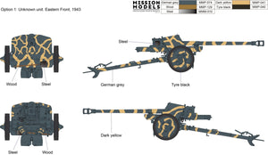 Gecko Models 16GM0012 German 7,5 cm Pak 40 Anti-Tank Gun Early Prod. 1/16 – zdjęcie 3