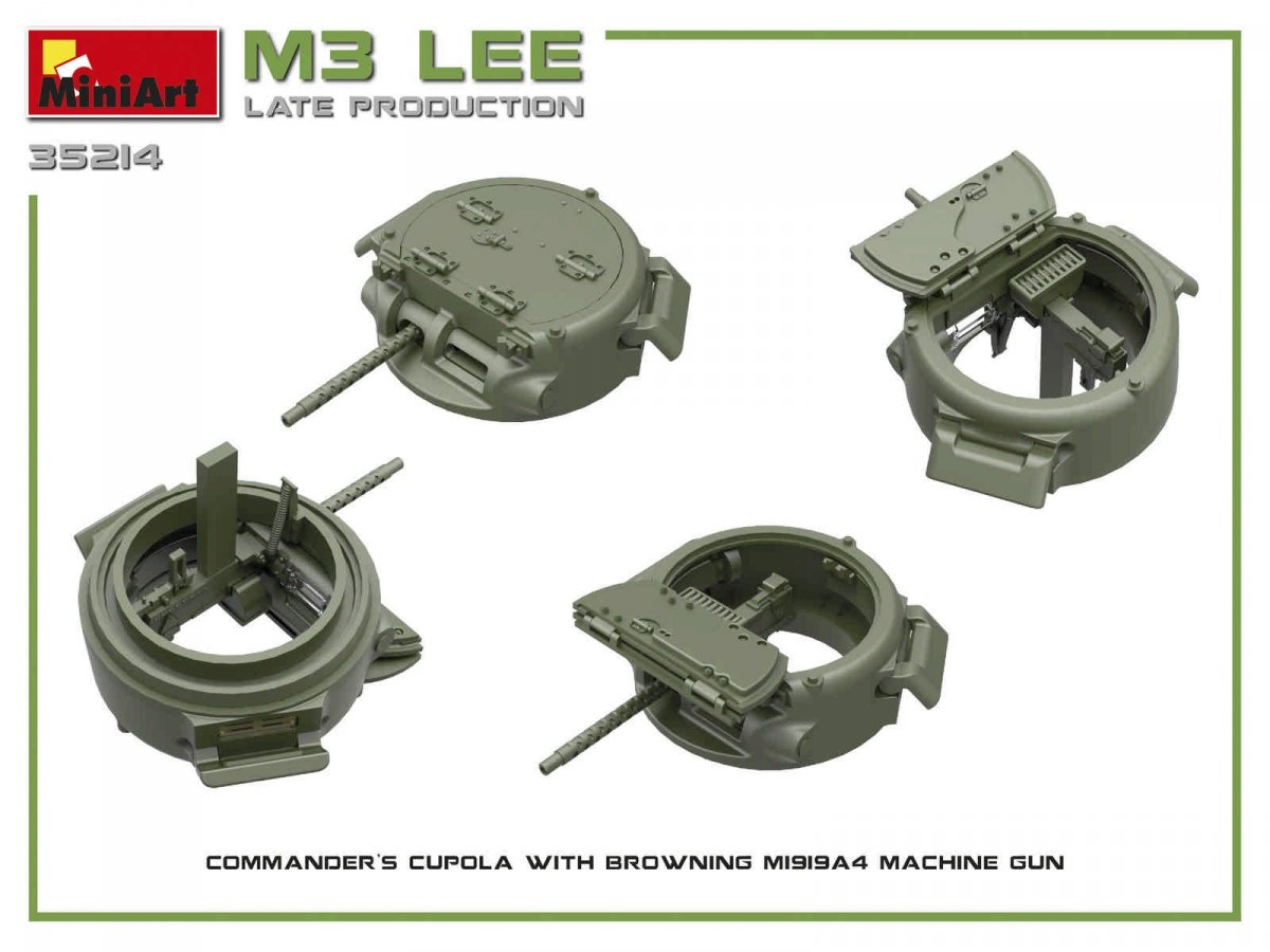 MiniArt 35214 M3 LEE LATE PROD 1/35 – immagine 10