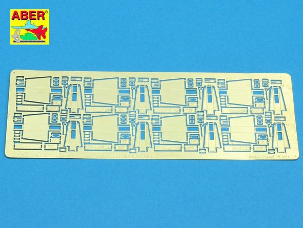 Aber 35A071 Ammunition boxes for German MG 34 and MG 42 (1/35)