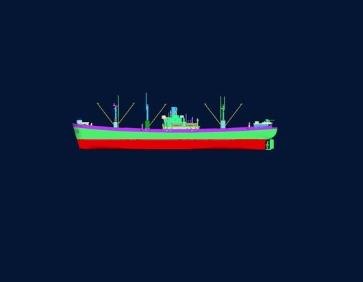 Trumpeter 05755 SS Jeremiah O Brien Liberty Ship 1/700 – zdjęcie 4