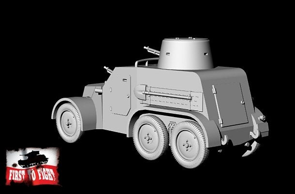 First to Fight First To Fight PL090 - Tatra OA vz.30 1/72 – zdjęcie 2