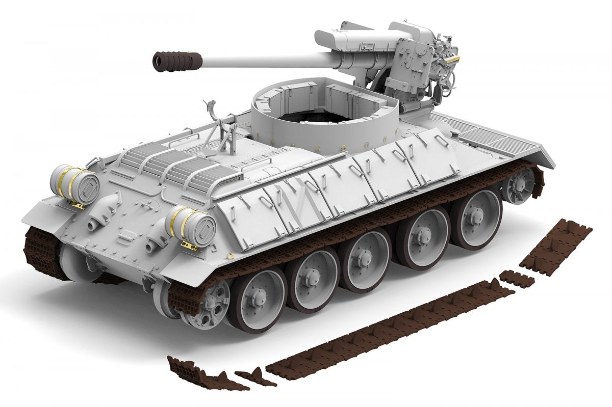 Rye Field Model 5030 T-34/D-30 122MM SYRIAN SELF-PROPELLED HOWITZER 1/35 – zdjęcie 5