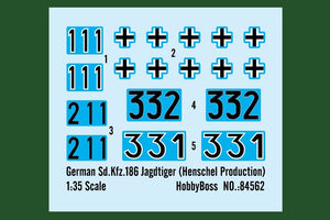 Hobby Boss 84562 German &amp;quot;Tiger&amp;quot; tank destroyer (Henschel type) 1/35 – image 3