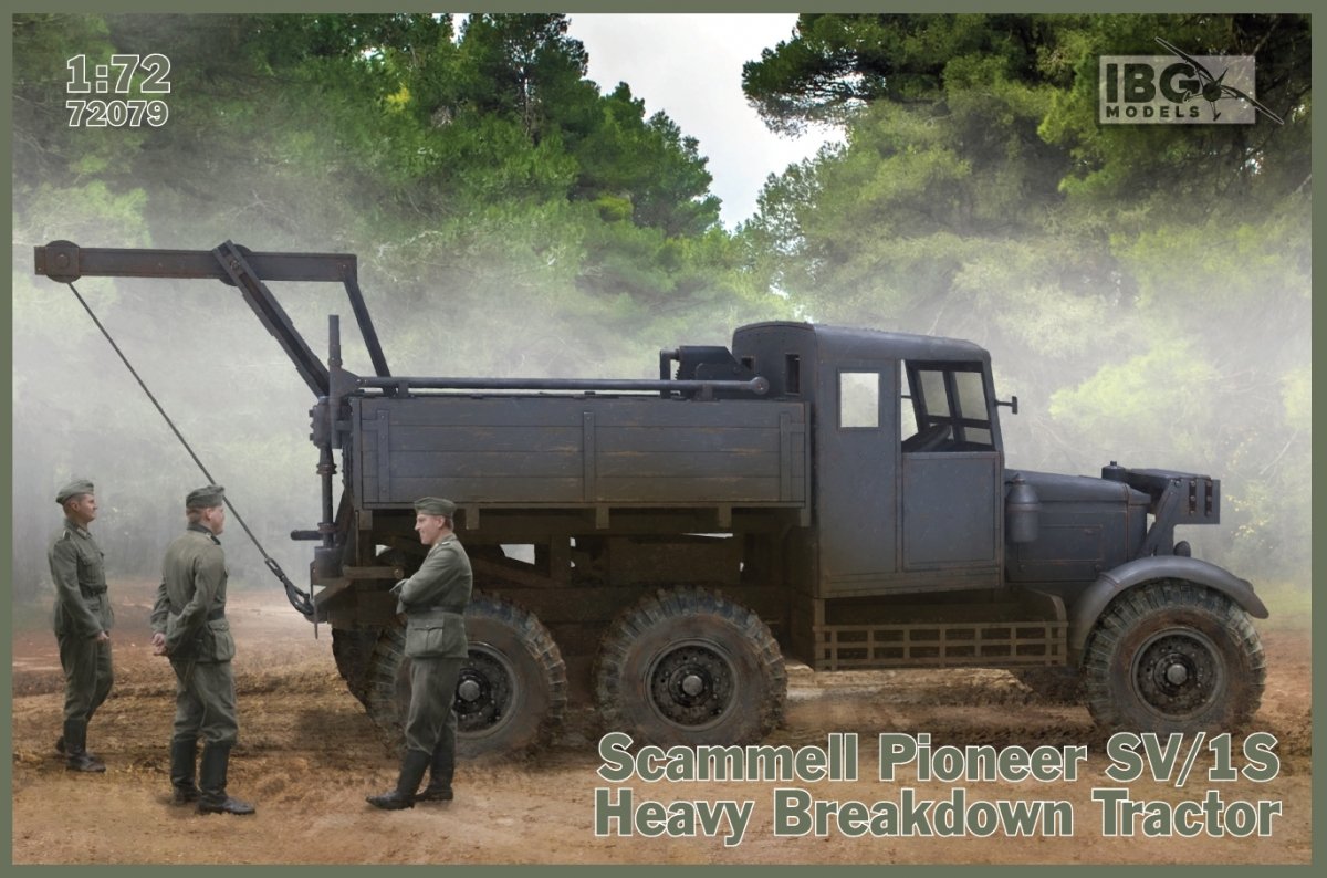 IBG 72079 Scammell Pioneer SV/1S Heavy Breakdown Tractor 1/72